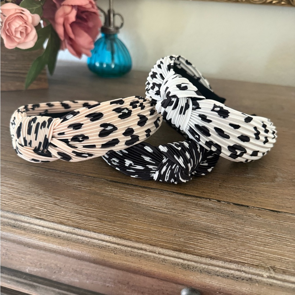 Stylish Animal Print and Striped Headbands